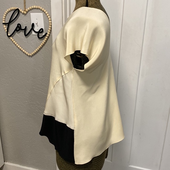 DEREK LAM SETA SILK BLOUSE 6 - Picture 6 of 16